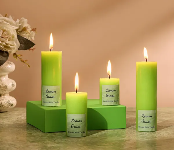 Pack_Of_4_Lemon_Grass_Scented_Paraffin_Wax_Pillar_Candle