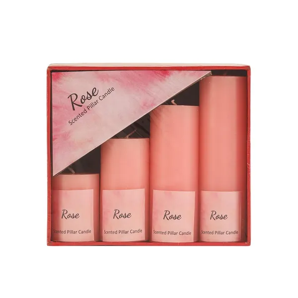 Pack_Of_4_Rose_Scented_Paraffin_Wax_Pillar_Candle