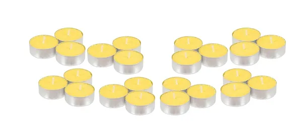 Pack_Of_25_Jasmine_Scented_Paraffin_Wax_Round_Candle_|_(5_Hr)