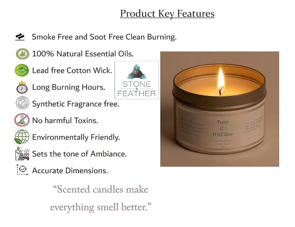 Peony_&_Wild_Rose_Scented_Soy_Wax_Round_Candle_|_(25_Hrs)