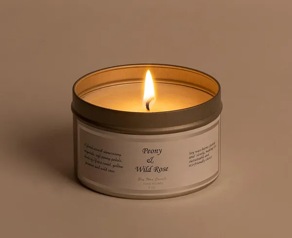 Peony_&_Wild_Rose_Scented_Soy_Wax_Round_Candle_|_(25_Hrs)