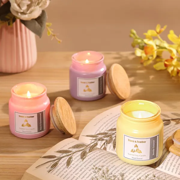 Pack_Of_3_Rose_Sandalwood_Caramel_Sweet_Pea_Scented_Soy_Wax_Candle