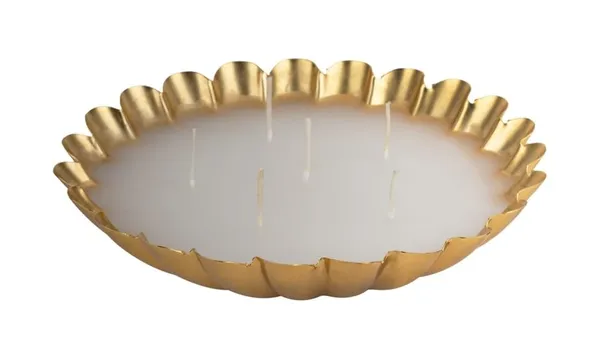 White_Unscented_Paraffin_Wax_Round_Candle_|_(12_Hr)