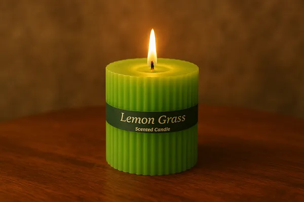 Stone_&_Feather_Lemon_Grass_Ribbed_Pillar_Candle,_Size-3x3_Inch,_Burn_Time-50-55_Hours_Each,_Suitable_for_Decoration,_Aromatherapy,_Home_Decoration,_and_Party_Decor.