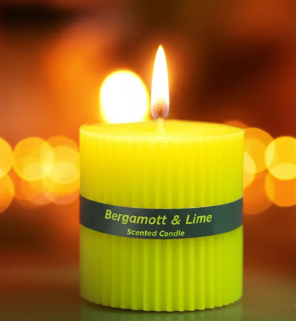 Stone_&_Feather_Bergamot_Lime_Ribbed_Pillar_Candle,_Size-3x3_Inch,_Burn_Time-50-55_Hours_Each,_Suitable_for_Decoration,_Aromatherapy,_Home_Decoration,_and_Party_Decor.