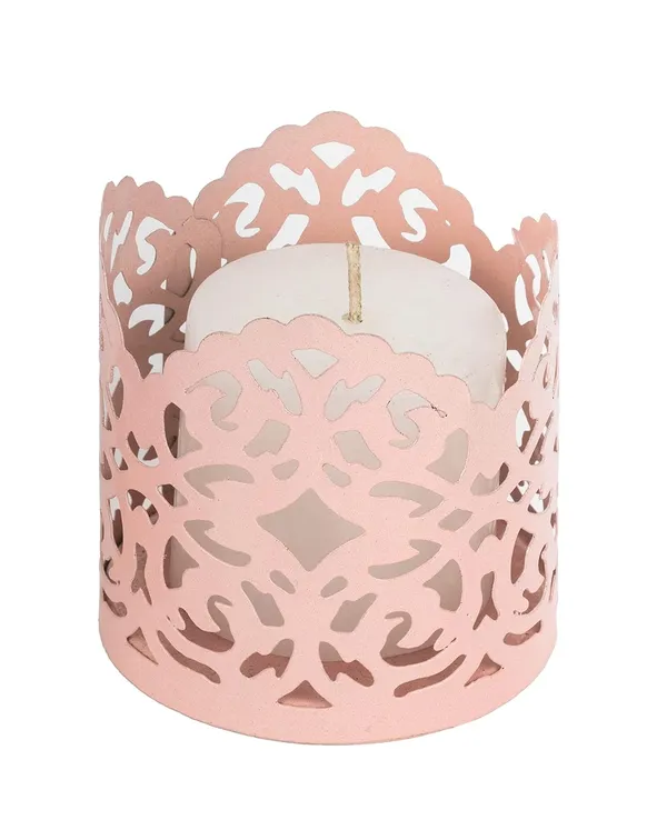 Blue_Metal_Premium_&_Elegant_Candle_Holder_With_Pillar_Candle