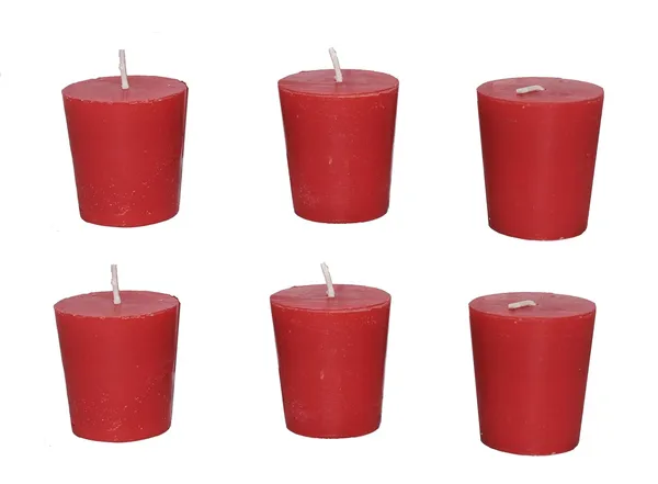 Pack_Of_6_Apple_Cinnamon_Scented_Paraffin_Wax_Round_Candle