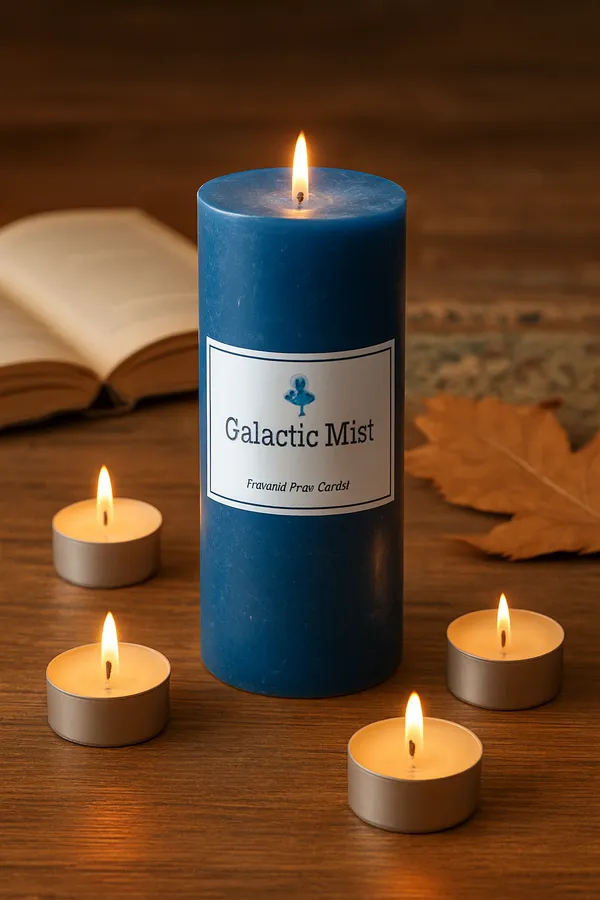Galatic_Mist_Scented_Paraffin_Wax_Round_Pillar_Candle_|_(3x6_Inch)