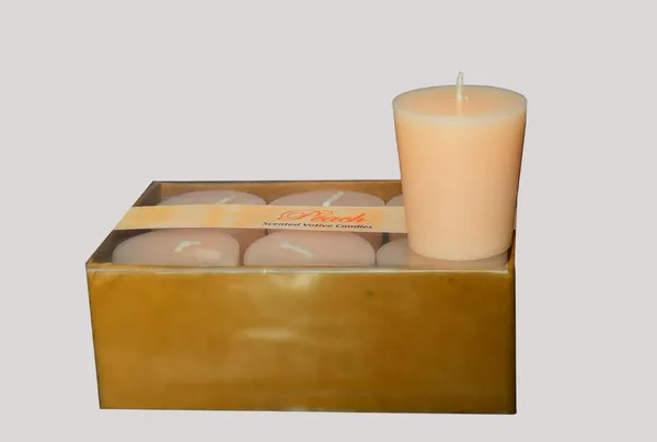 Pack_Of_6_Tropical_Peach_Scented_Paraffin_Wax_Votive_Candle_|_(12_Hr)_(2_Inch)