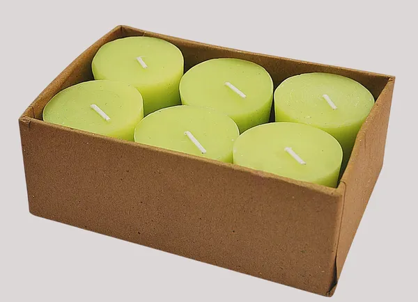 Pack_Of_6_Lemon_Grass_Scented_Paraffin_Wax_Votive_Candle_|_(2_Inch)