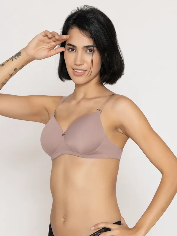 Mocha_Lightly_Padded_Backless_Bra