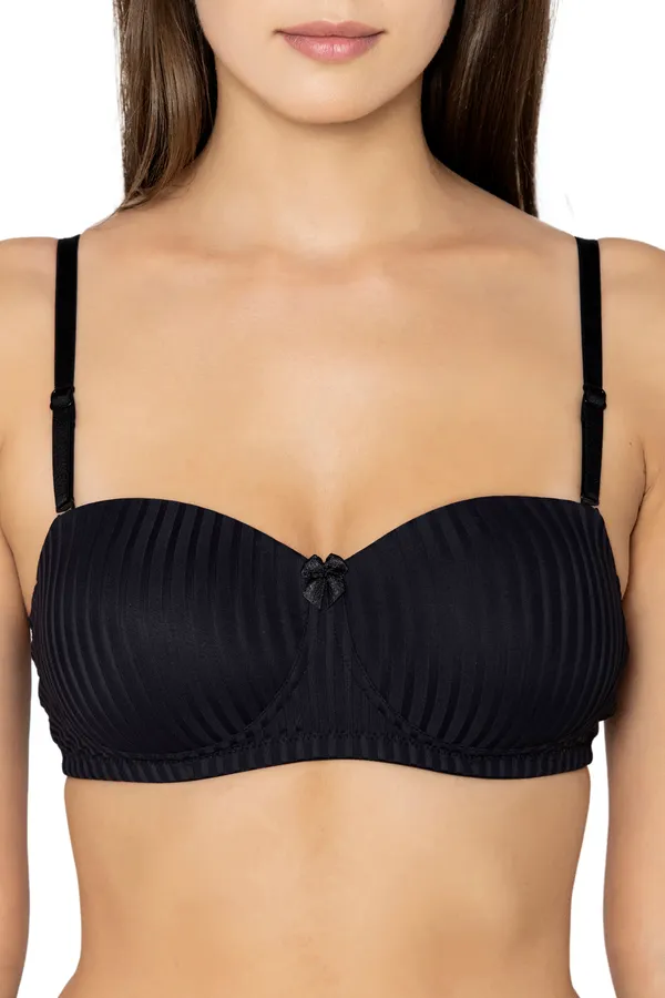 Black_Lightly_Padded_Balconette_Backless_Bra