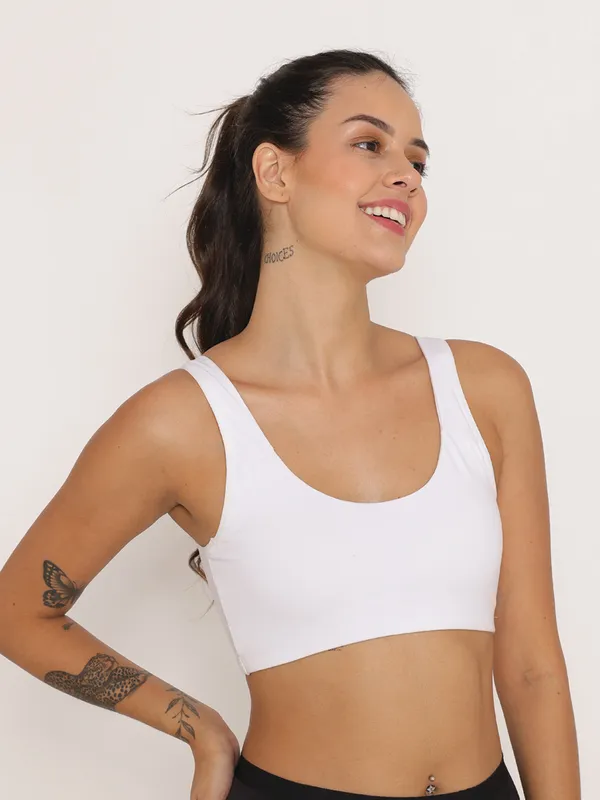 White_Non_Padded_Beginner_Broad_Straps