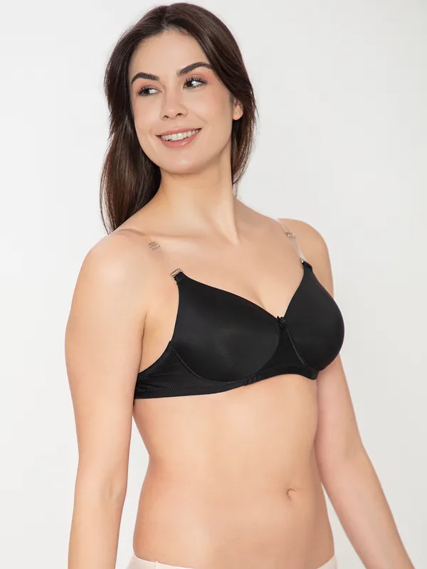Black_Lightly_Padded_Backless_Bra