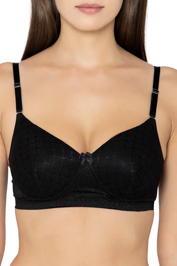 Black_Lightly_Padded_Delicate_Lace_Set