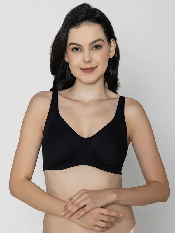 Black_Non_Padded_Casusal_Contour_Non_Padded_Bra