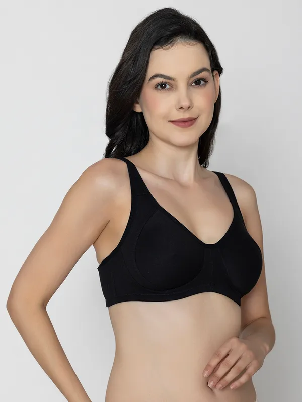 Black_Non_Padded_Casusal_Contour_Non_Padded_Bra