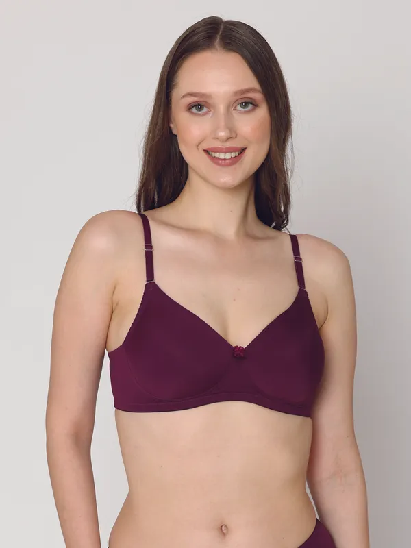Wine_Lightly_Padded_Everyday_T-Shirt_Bra