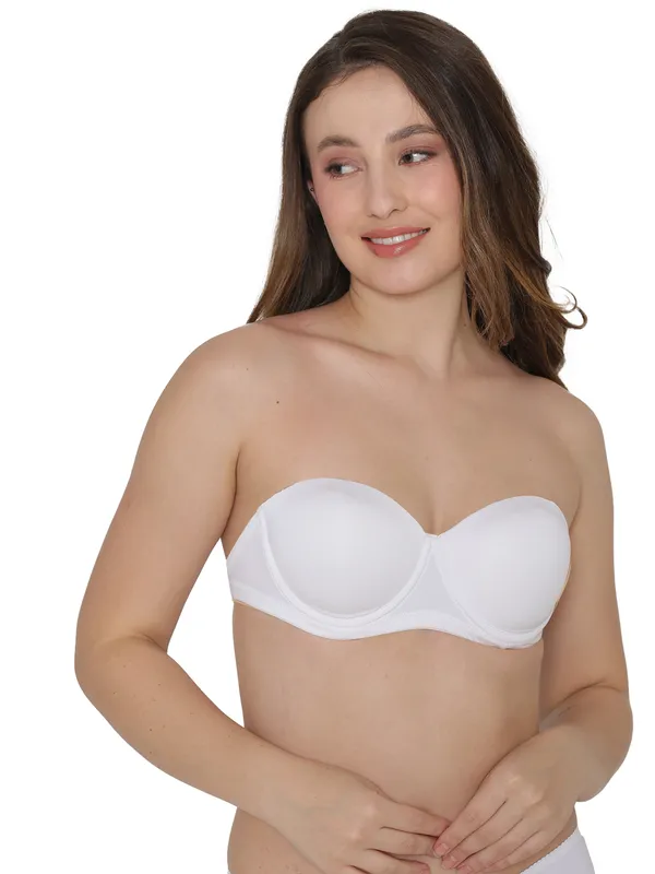 White_Lightly_Padded_Balconette_Backless_Bra