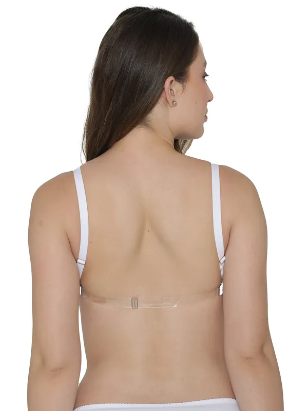 White_Lightly_Padded_Balconette_Backless_Bra