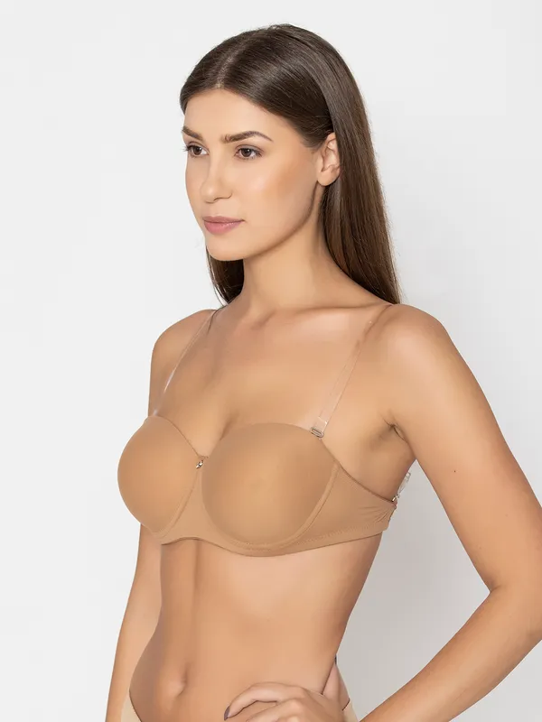 Camel_Lightly_Padded_Balconette_Backless_Bra