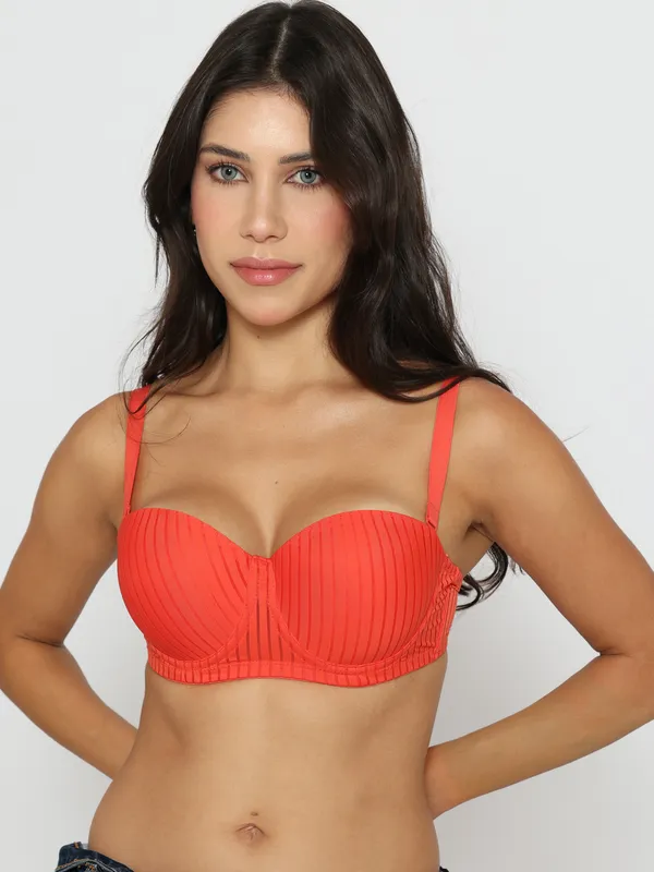 Tomato_Lightly_Padded_Balconette_Backless_Bra