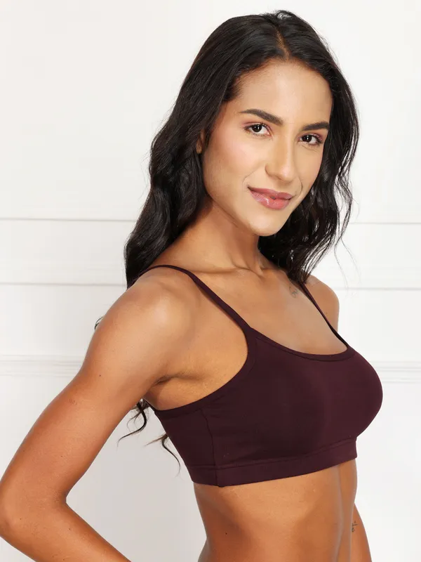 Plum_Non_Padded_Beginner_Spaghetti_Bra