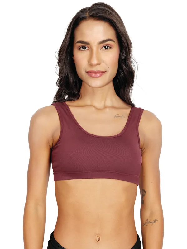 Burgandy_Non_Padded_Beginner_Broad_Straps