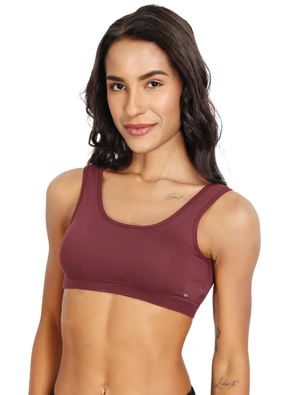 Burgandy_Non_Padded_Beginner_Broad_Straps