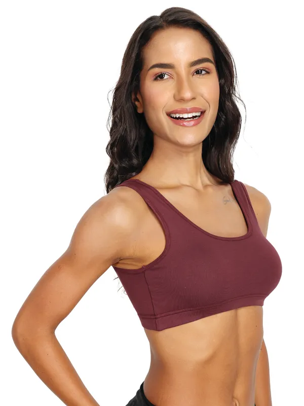 Burgandy_Non_Padded_Beginner_Broad_Straps