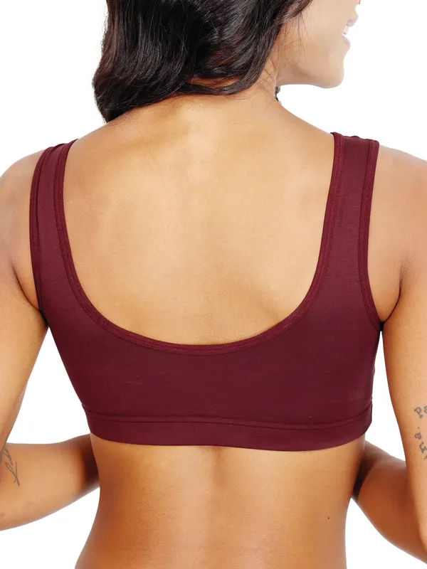 Burgandy_Non_Padded_Beginner_Broad_Straps
