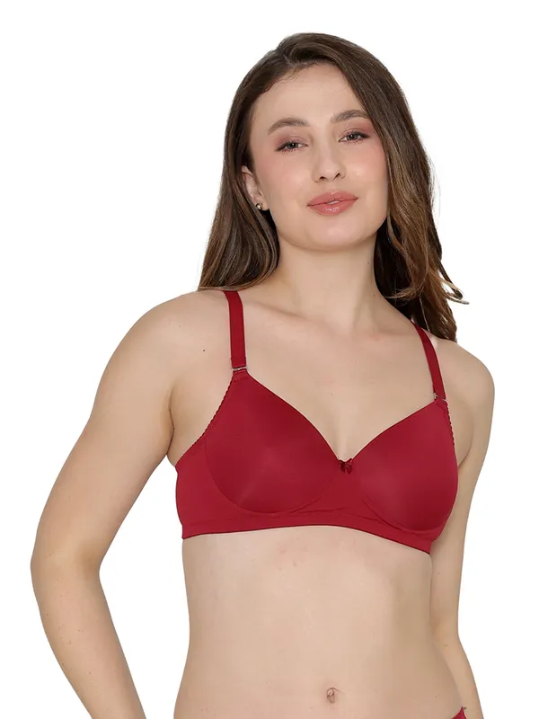 Maroon_Lightly_Padded_Everyday_T-Shirt_Bra