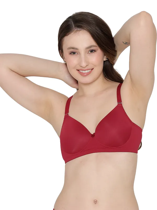 Maroon_Lightly_Padded_Everyday_T-Shirt_Bra