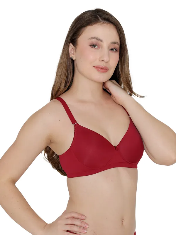 Maroon_Lightly_Padded_Everyday_T-Shirt_Bra