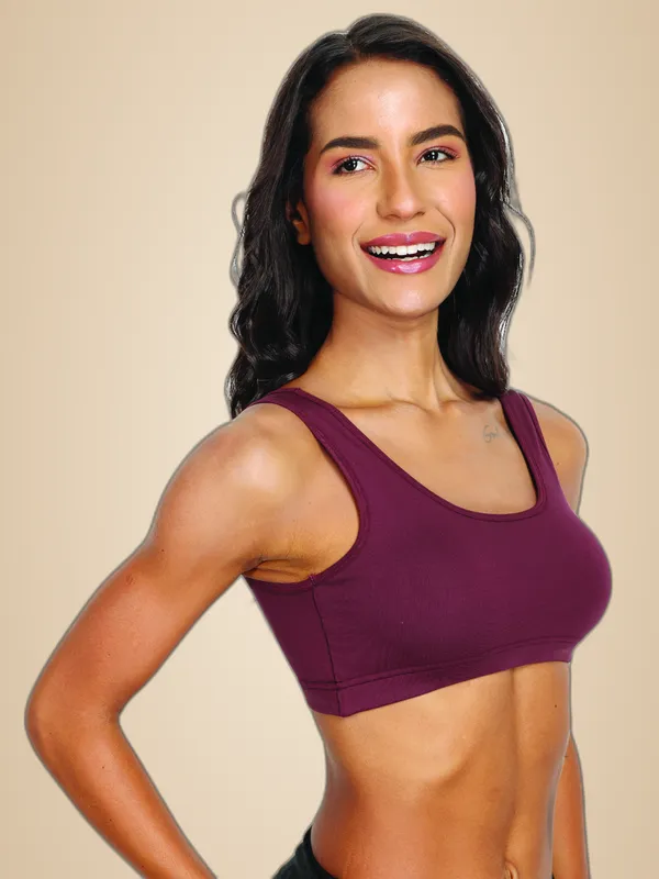 Burgandy_Non_Padded_Beginner_Broad_Straps