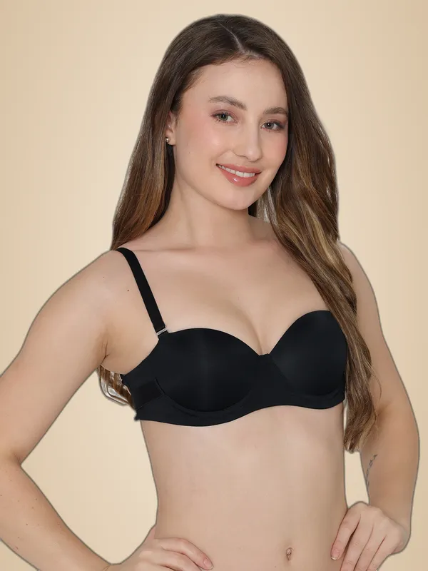 Black_Lightly_Padded_Balconette_Backless_Bra