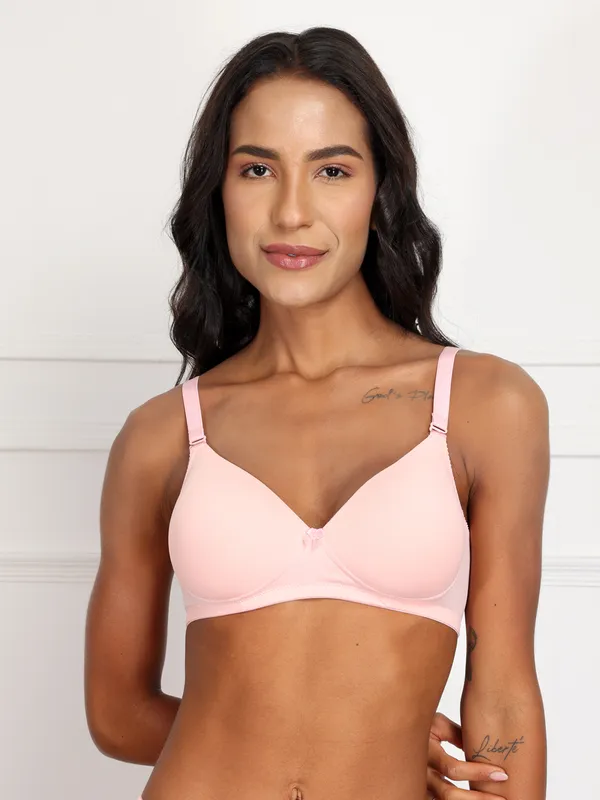 Peach_Lightly_Padded_Everyday_T-Shirt_Bra