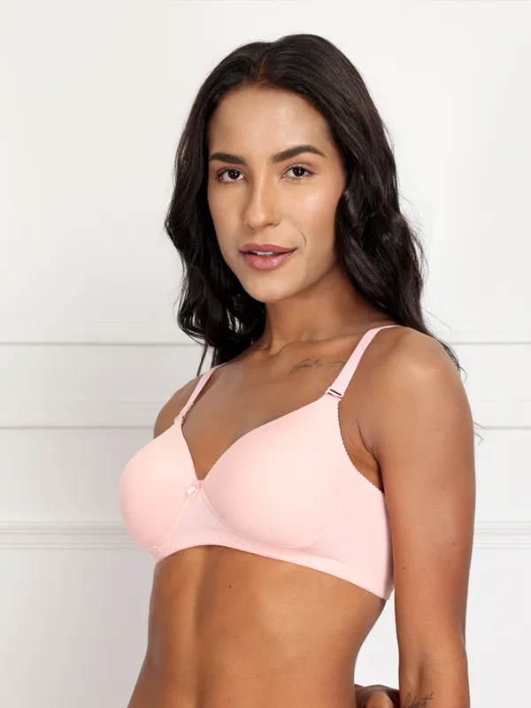 Peach_Lightly_Padded_Everyday_T-Shirt_Bra