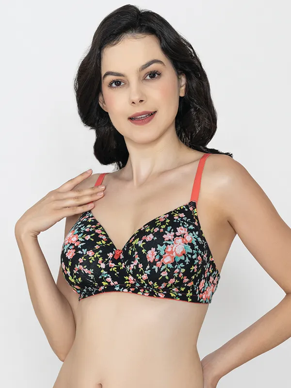 Multi_Floral_Lightly_Padded_Cotton_Print_Bra
