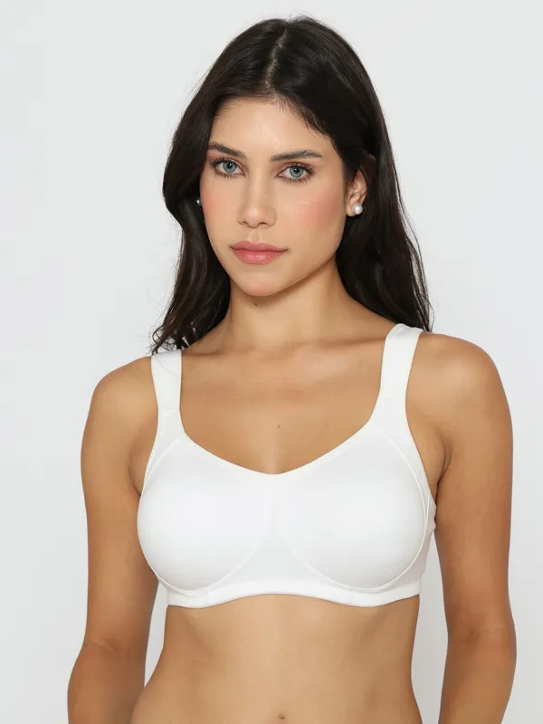 White_Non_Padded_Full_Contour_Cotton_Bra