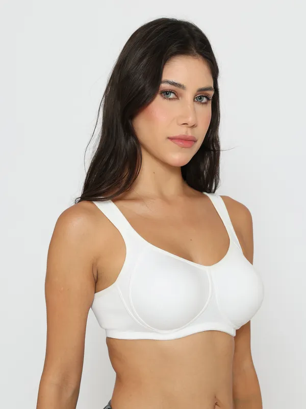 White_Non_Padded_Full_Contour_Cotton_Bra