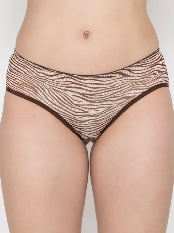 Brown_Tiger_Lightly_Padded_Everyday_Printed_Bra_Set