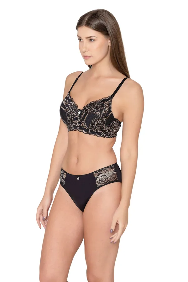 Black_Push_Up_Pad_Lace_Wired_Set_(Push_Up)