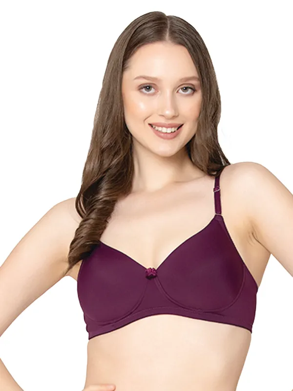 Wine_Lightly_Padded_Everyday_T-Shirt_Bra