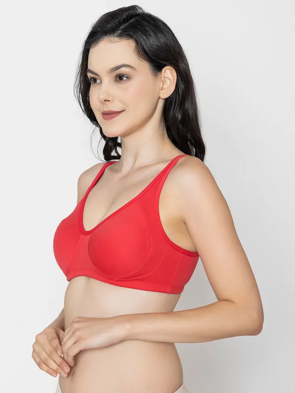 Coral_Non_Padded_Casusal_Contour_Non_Padded_Bra
