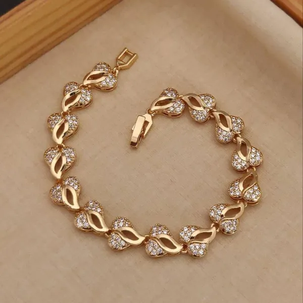 Gold_Elegant_Rose_Gold_Plated_Daily_Wear_AD_Bracelet_For_women