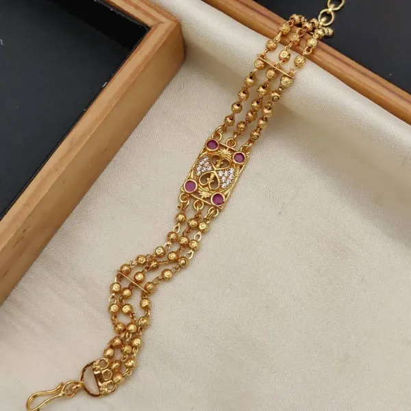 Gold_Versatile_Micro_Gold_Plated_Traditional_Bracelet_For_women