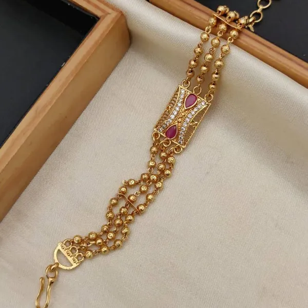 Gold_Versatile_Micro_Gold_Plated_Traditional_Bracelet_For_women