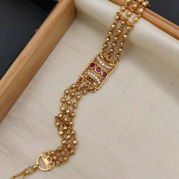Gold_Versatile_Micro_Gold_Plated_Traditional_Bracelet_For_women