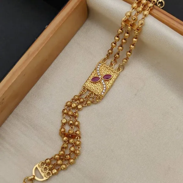 Gold_Versatile_Micro_Gold_Plated_Traditional_Bracelet_For_women